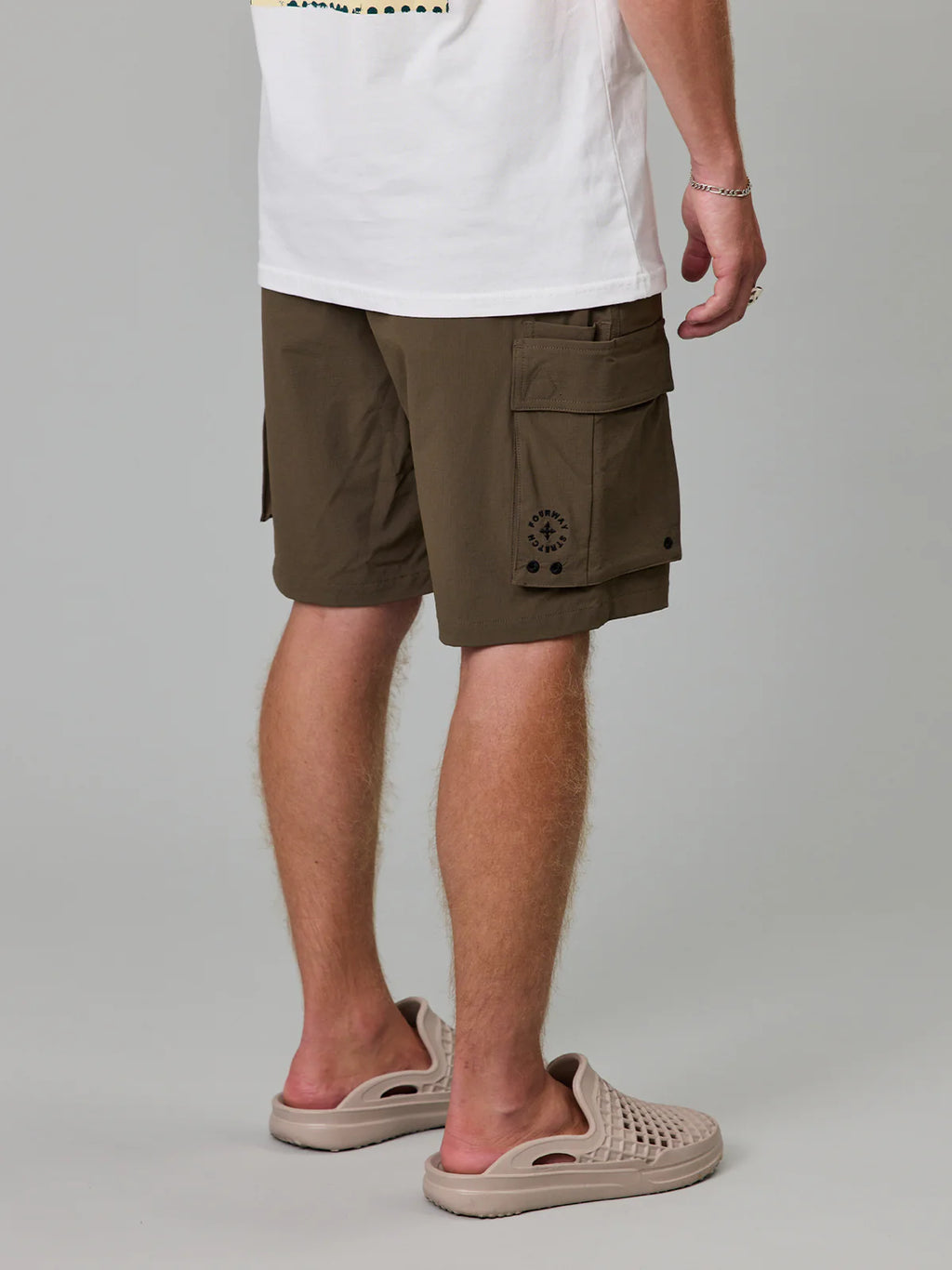 J.A.F Tech Cargo Shorts | Brown