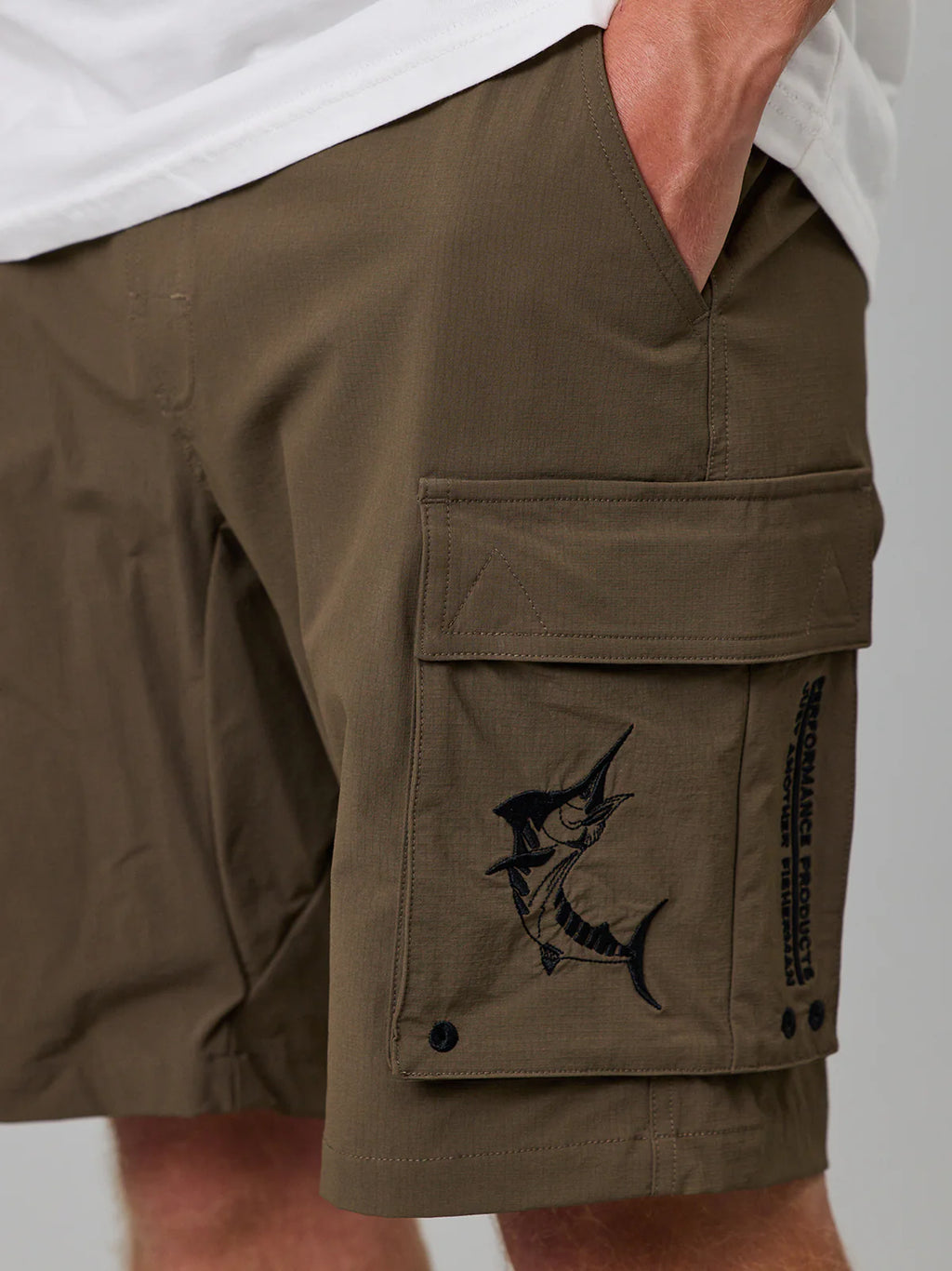 J.A.F Tech Cargo Shorts | Brown