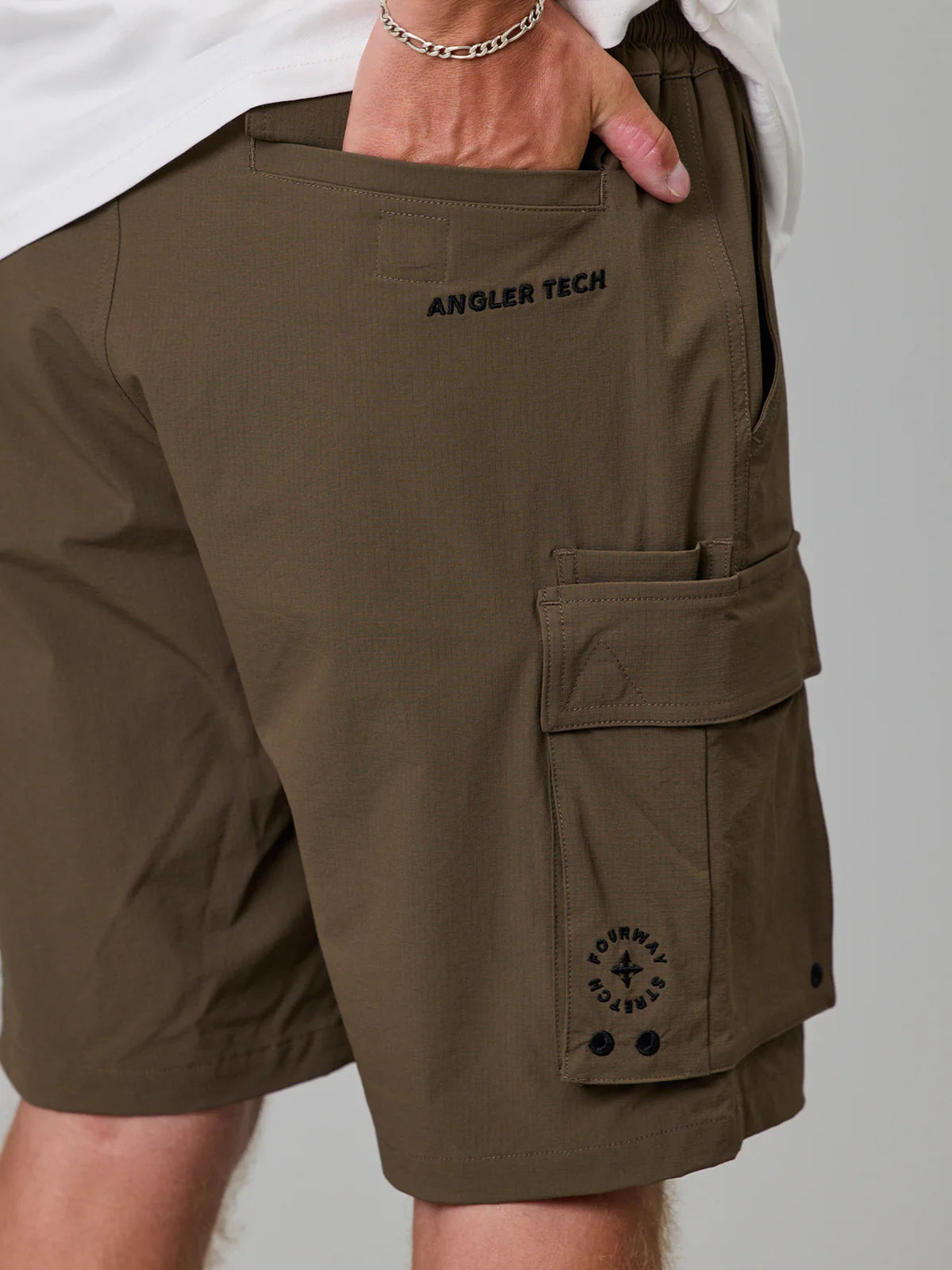 J.A.F Tech Cargo Shorts | Brown