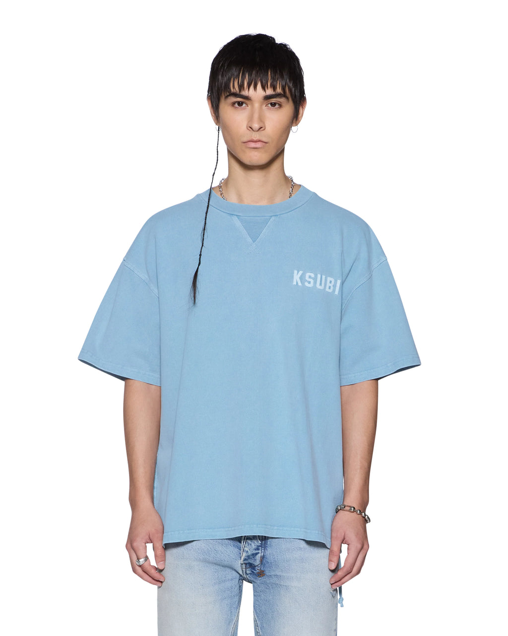 KSUBI K-Lock Biggie SS Tee | Summer Blue