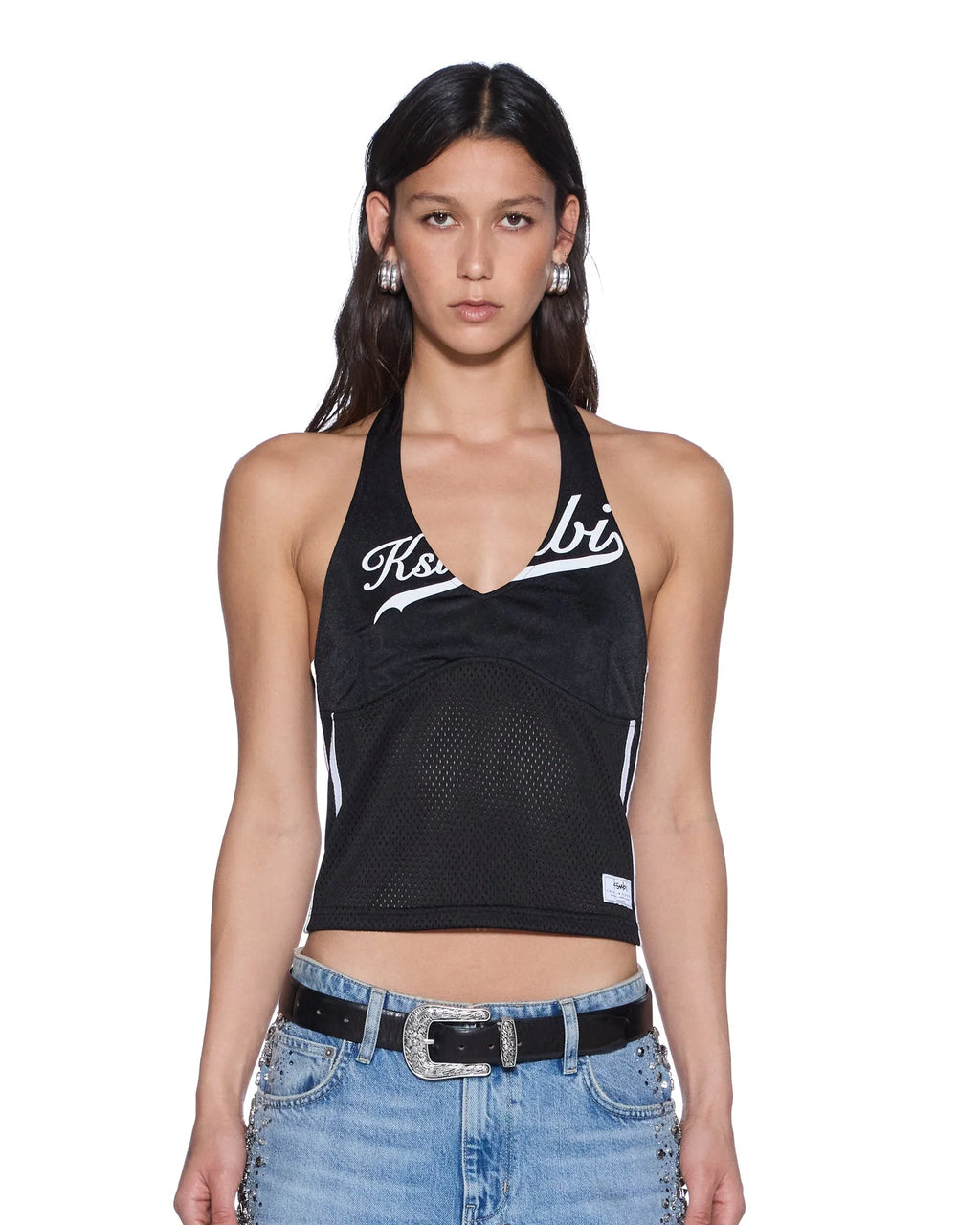 KSUBI Playoff Halter Jersey | Black