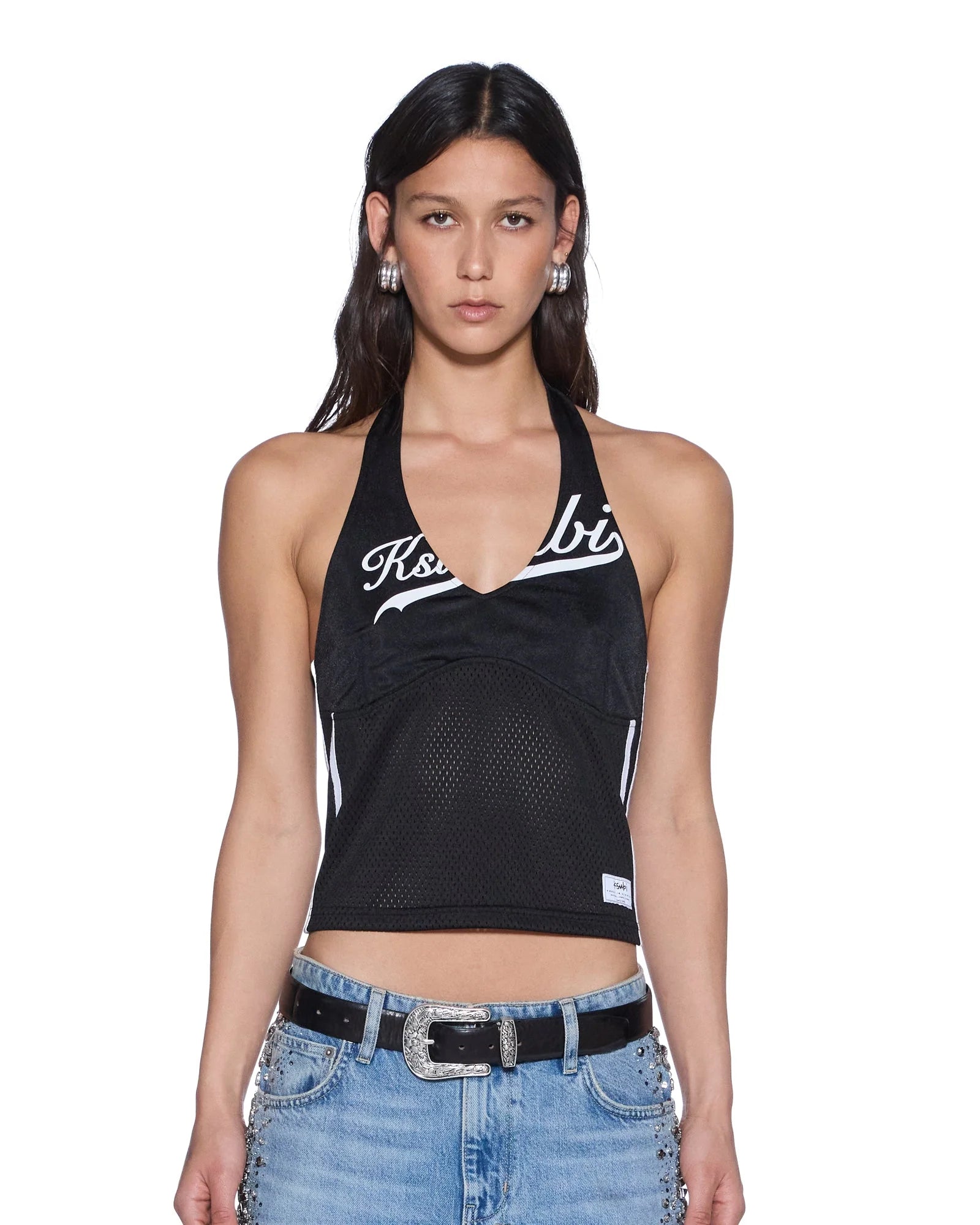 KSUBI Playoff Halter Jersey | Black