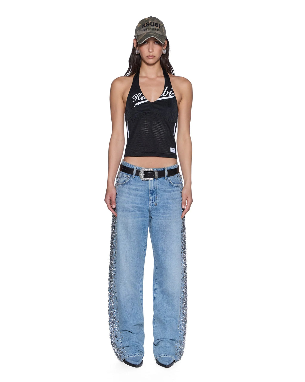 KSUBI Playoff Halter Jersey | Black