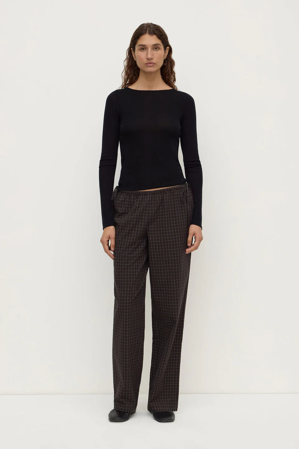 ASSEMBLY LABEL Tatiana Wool Long Sleeve | Black