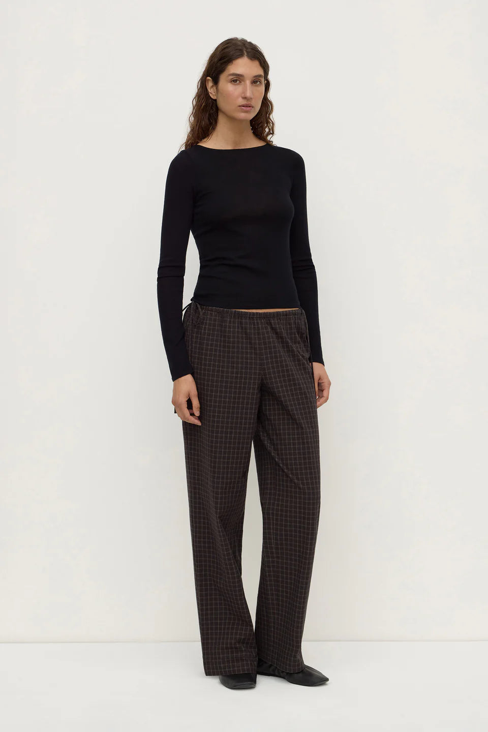 ASSEMBLY LABEL Tatiana Wool Long Sleeve | Black