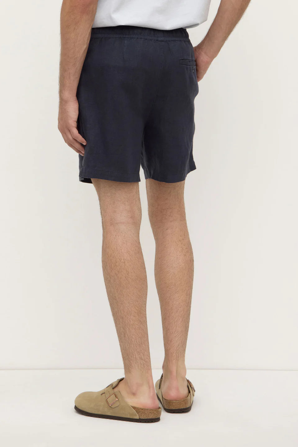 ASSEMBLY LABEL Tide Linen Short | True Navy