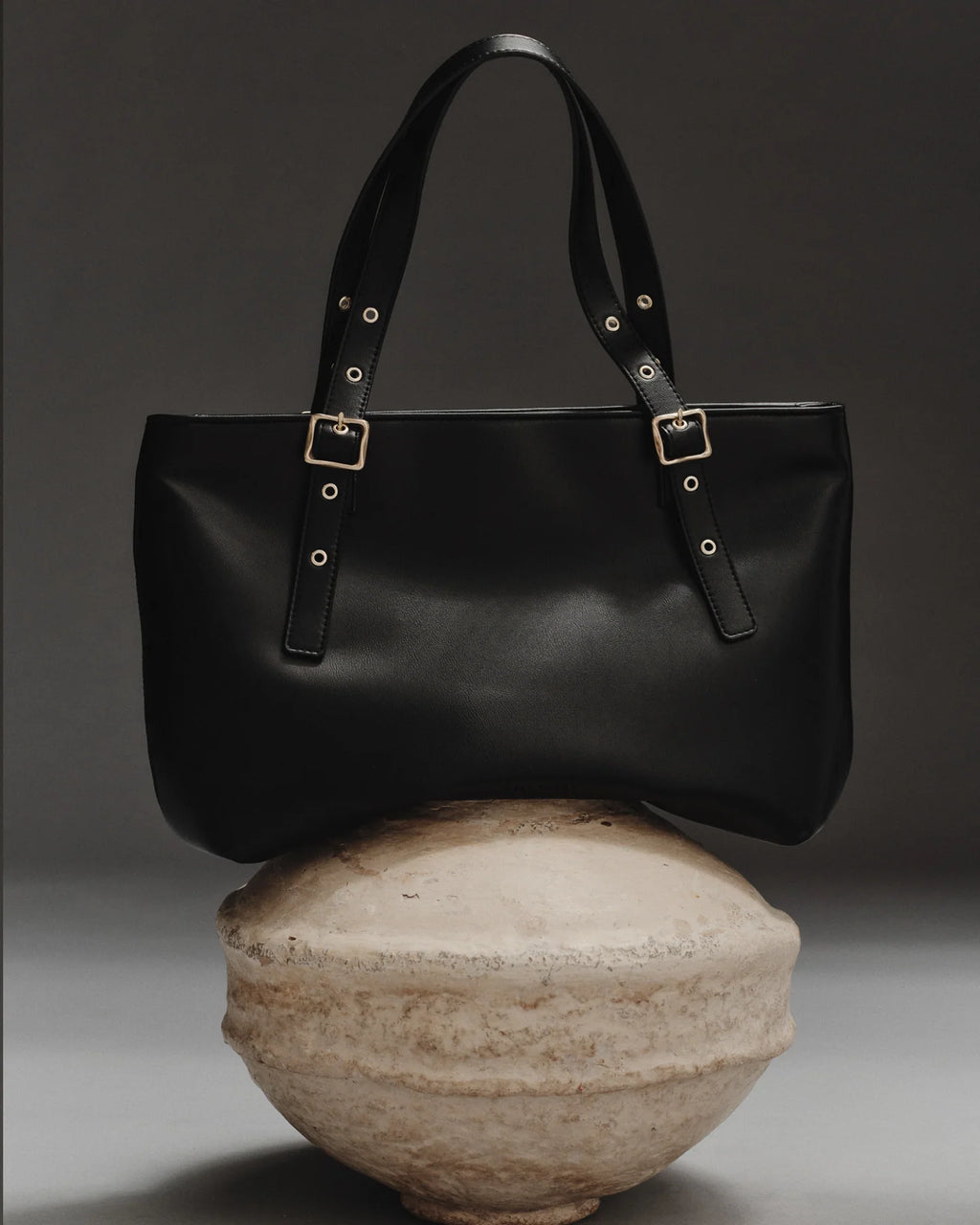 BRIE LEON Everyday East-West Tote | Black