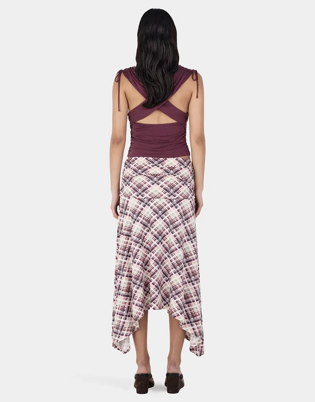 OWNLEY Valencia Top | Plum