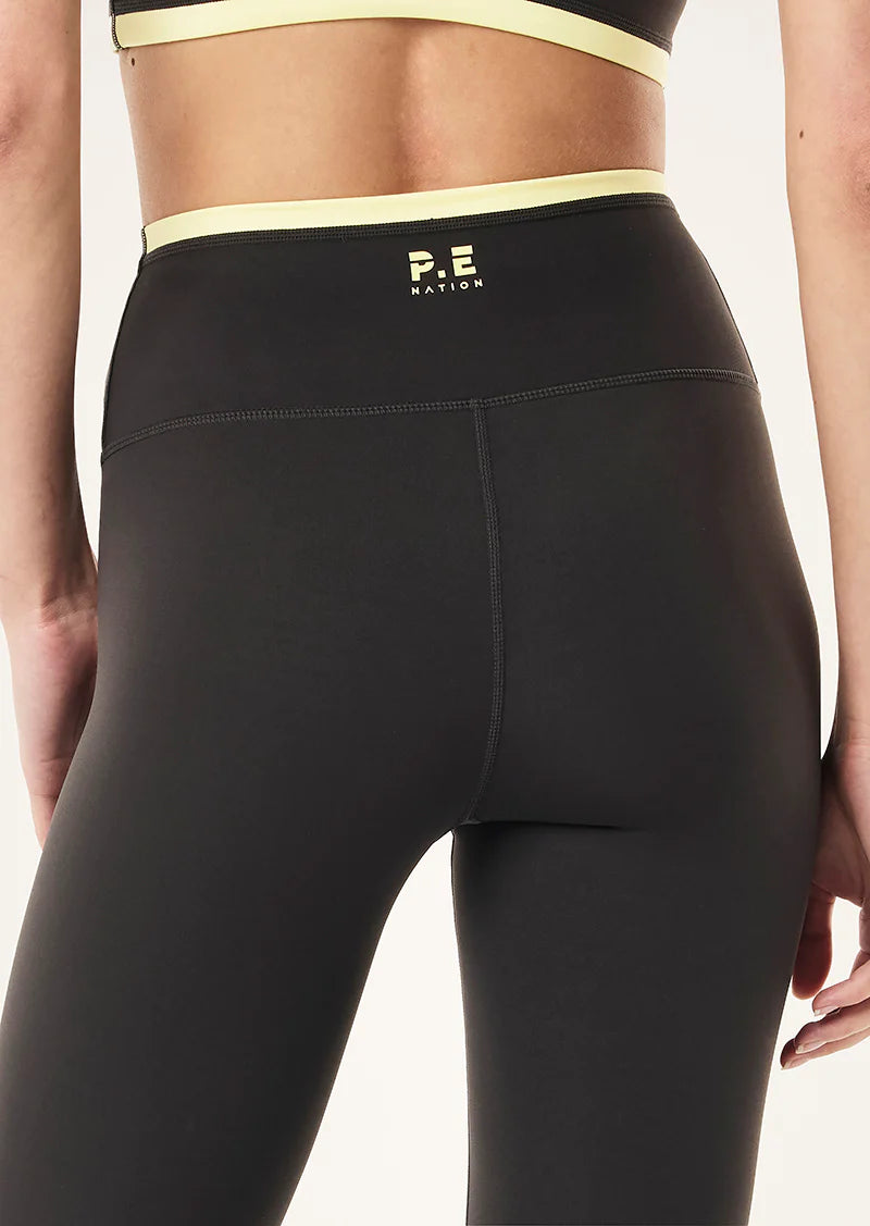 P.E Nation ViIta Full Length Legging | Smokestone and Lemonade