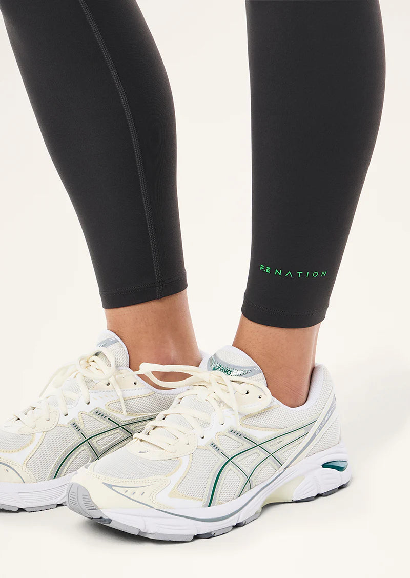 P.E NATION Vita Full Length Leggin | Caviar & Kelly Green