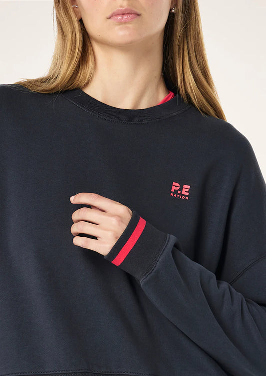 P.E NATION Vita Sweat | Marine Blue