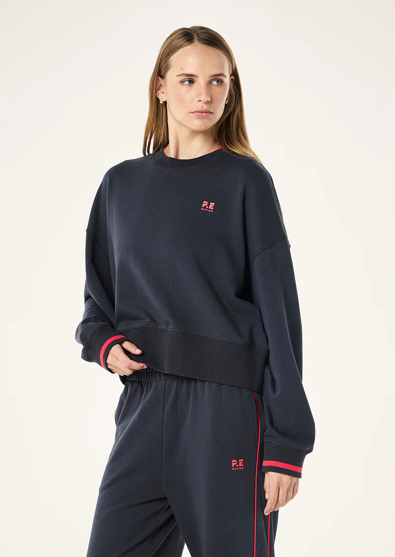 P.E NATION Vita Sweat | Marine Blue