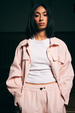 Load image into Gallery viewer, Taylor Cord Shacket - Blush Pink
