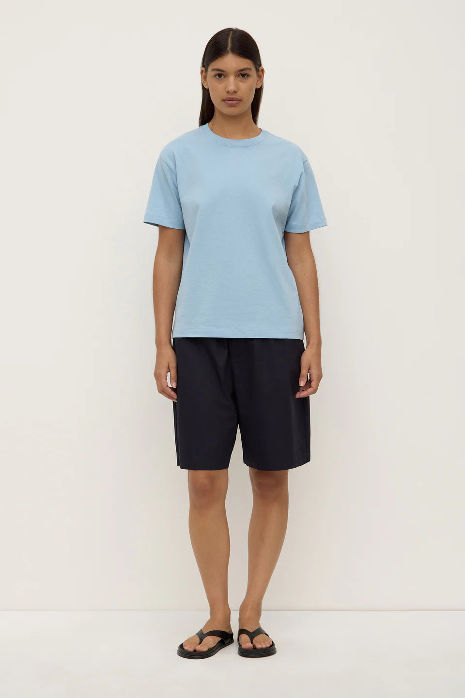 ASSEMBLY LABEL Organic Base Tee | Salt