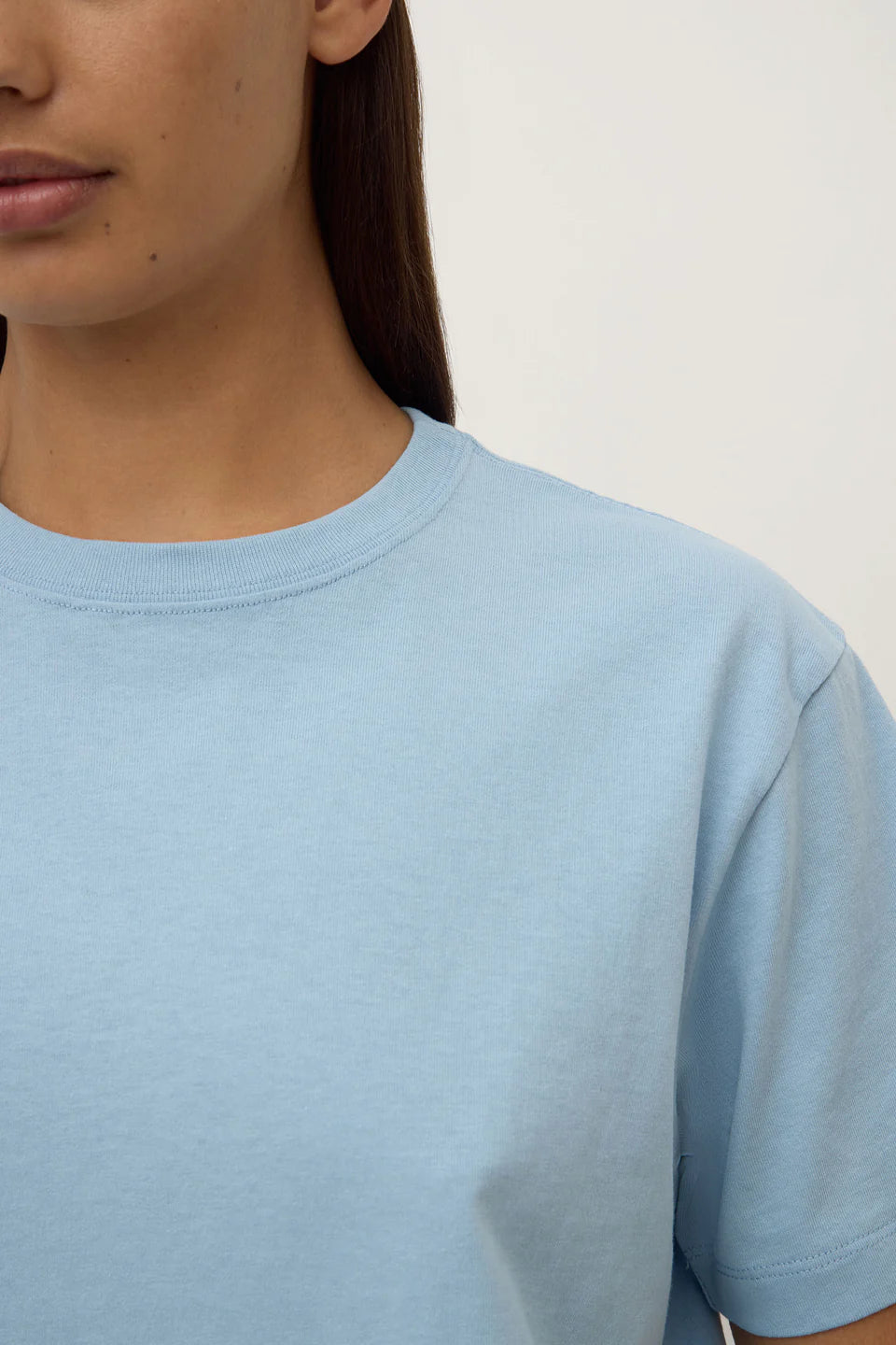 ASSEMBLY LABEL Organic Base Tee | Salt