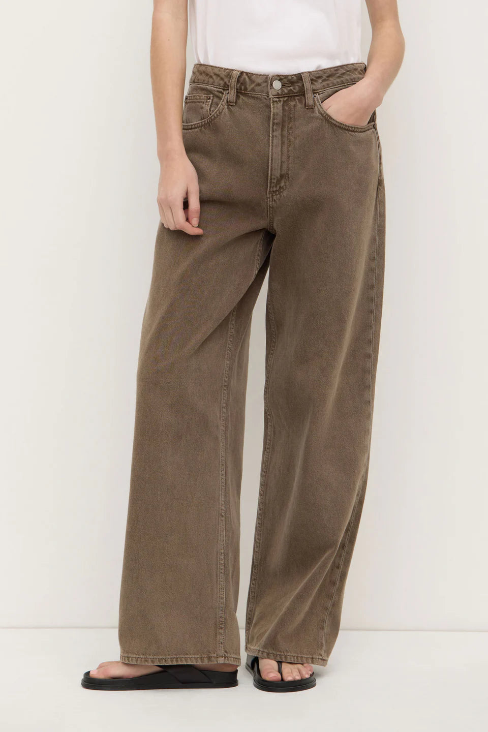 ASSEMBLY LABEL Boyfriend Jean | Ganache