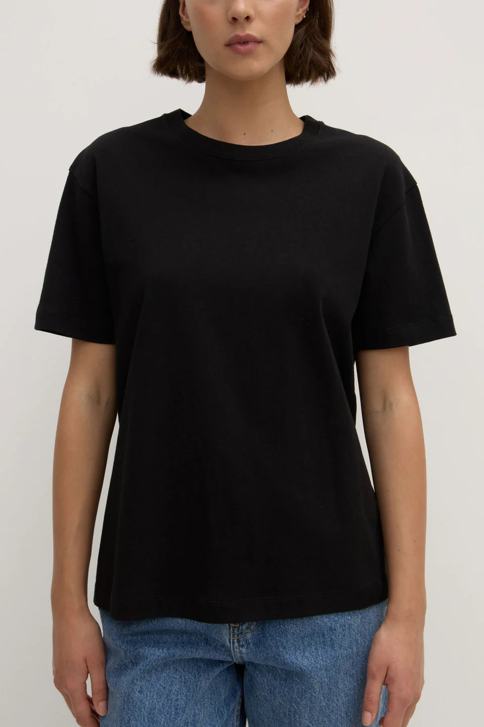 ASSEMBLY LABEL Organic Base tee | Black