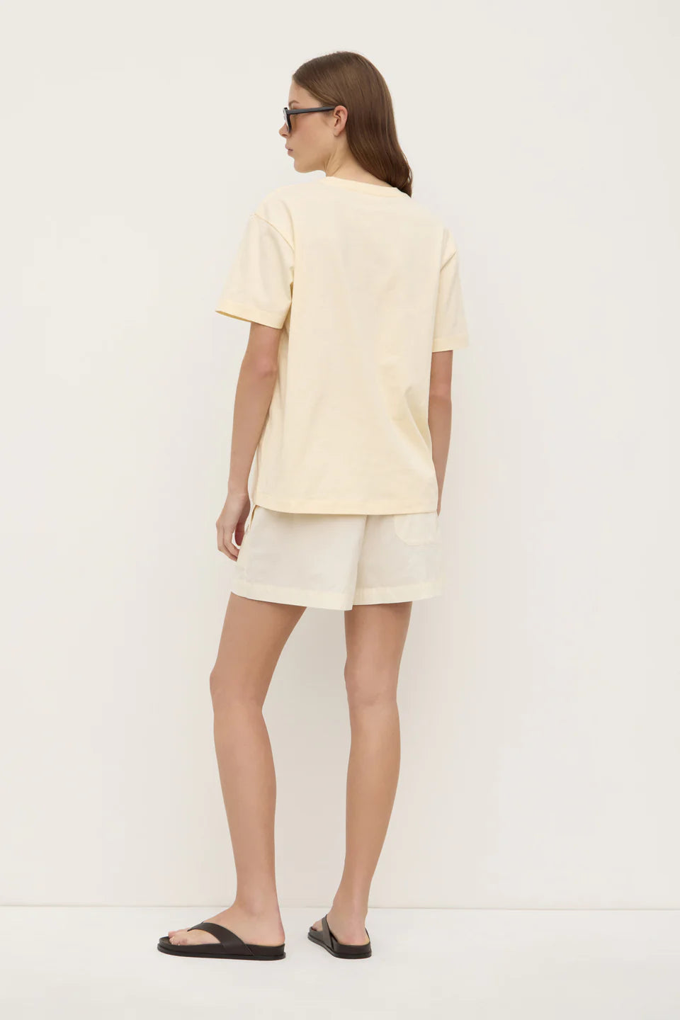 ASSEMBLY LABEL Organic Base Tee | Butter