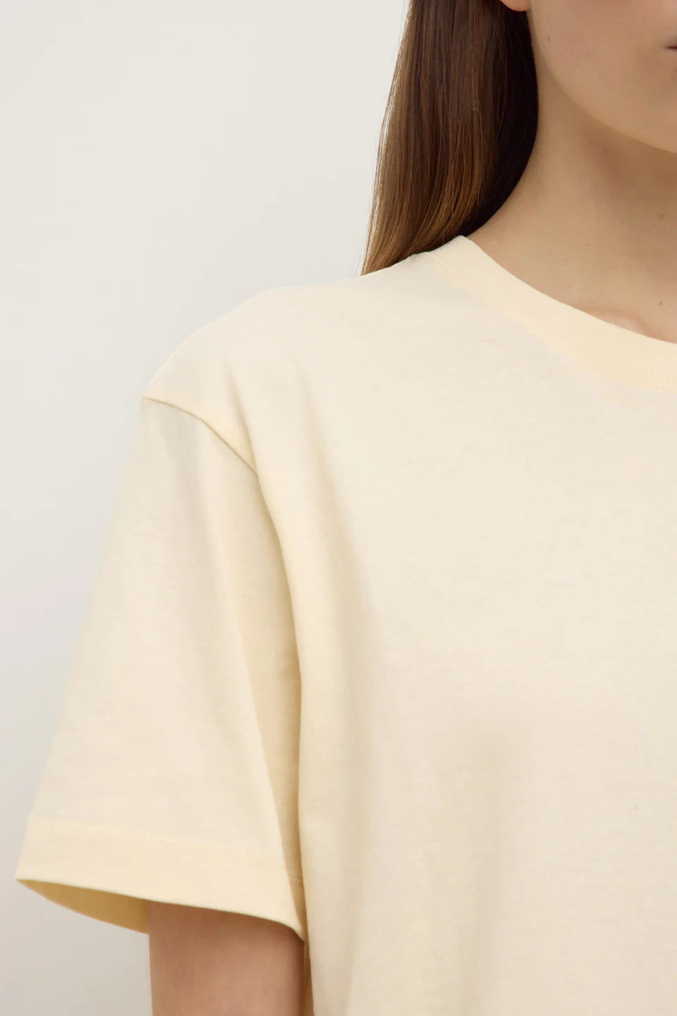 ASSEMBLY LABEL Organic Base Tee | Butter