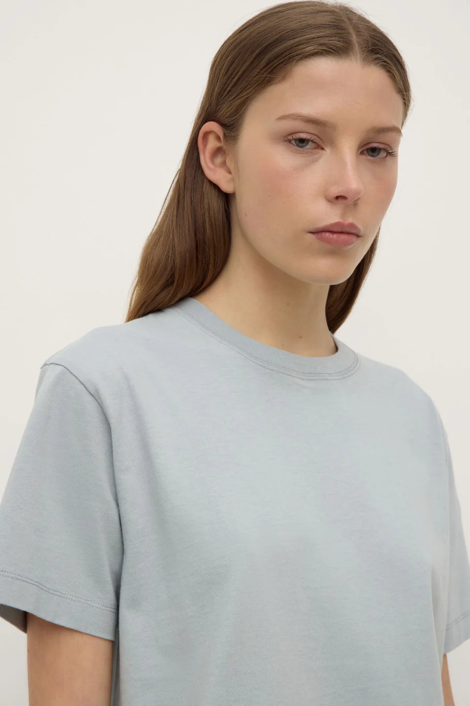 ASSEMBLY LABEL Organic Base Tee | Cloud