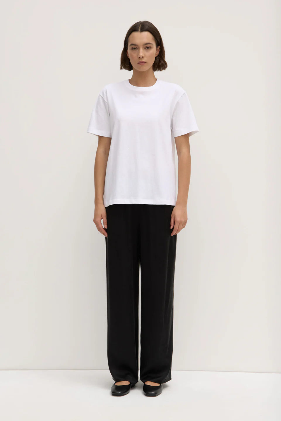 ASSEMBLY LABEL Organic Base Tee | White