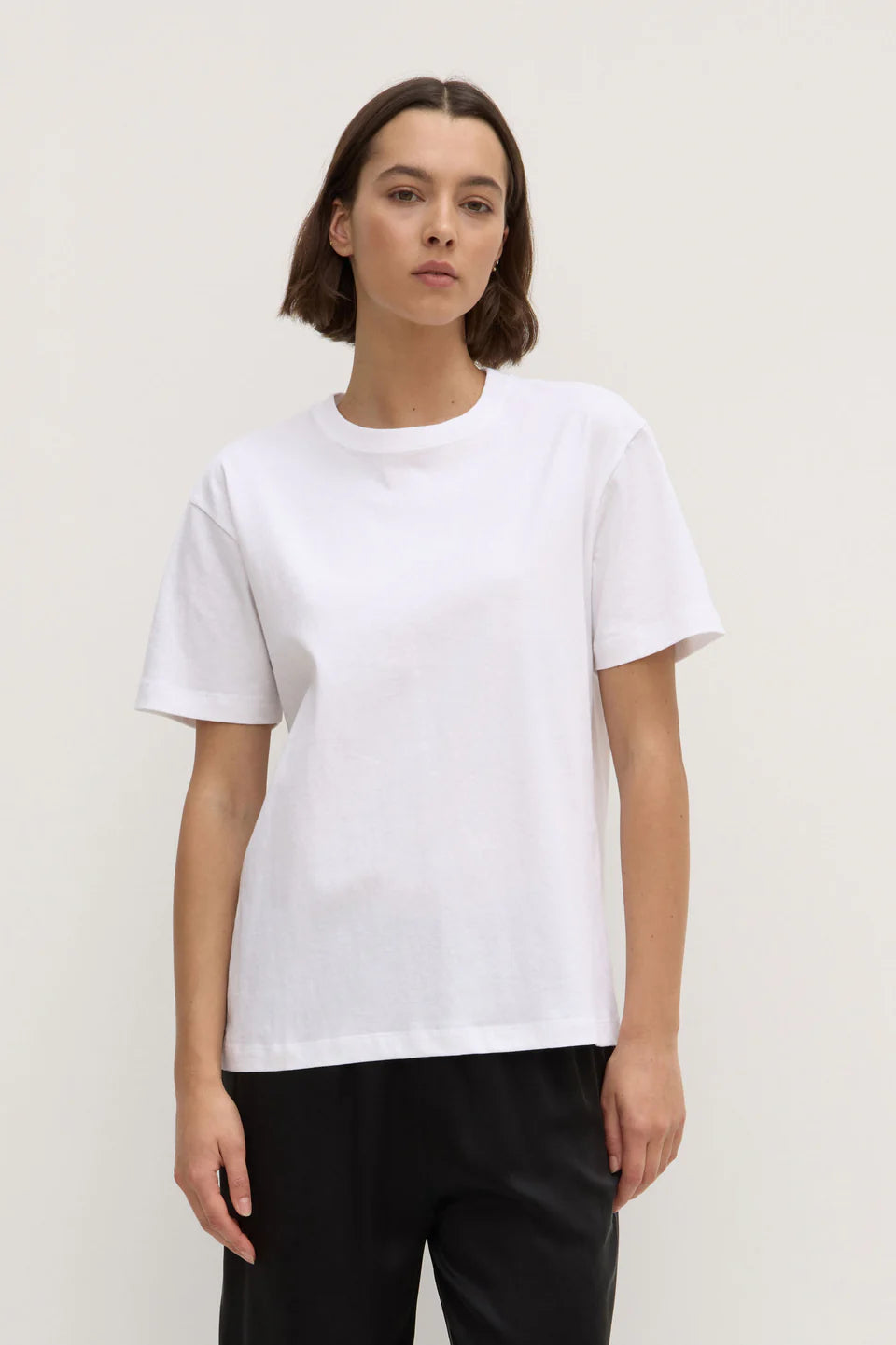 ASSEMBLY LABEL Organic Base Tee | White