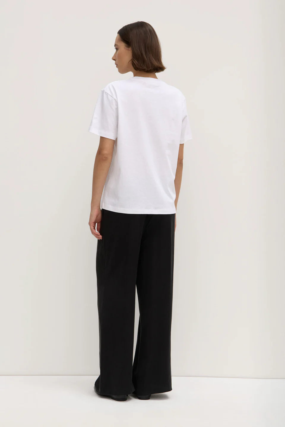 ASSEMBLY LABEL Organic Base Tee | White