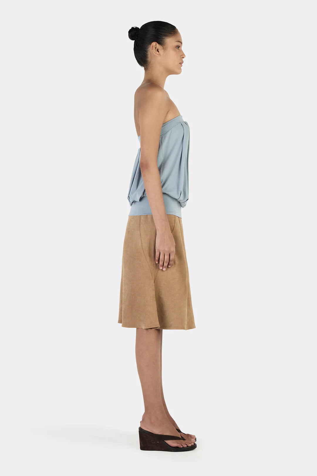 OWNLEY Zoe Top | Ice Blue