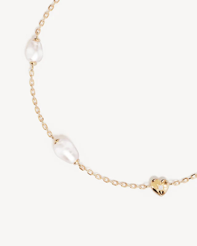 BY CHARLOTTE Under the Moonlight Pearl Bracelet