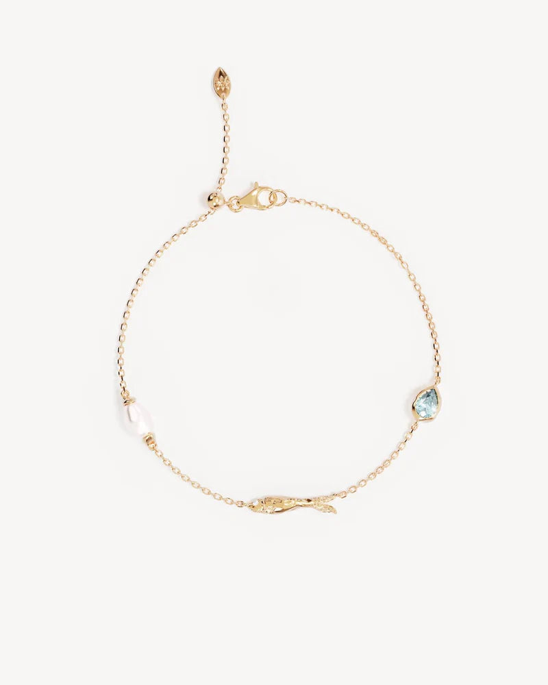 BY CHARLOTTE Wishing Bracelet | 18K Gold Vermeil