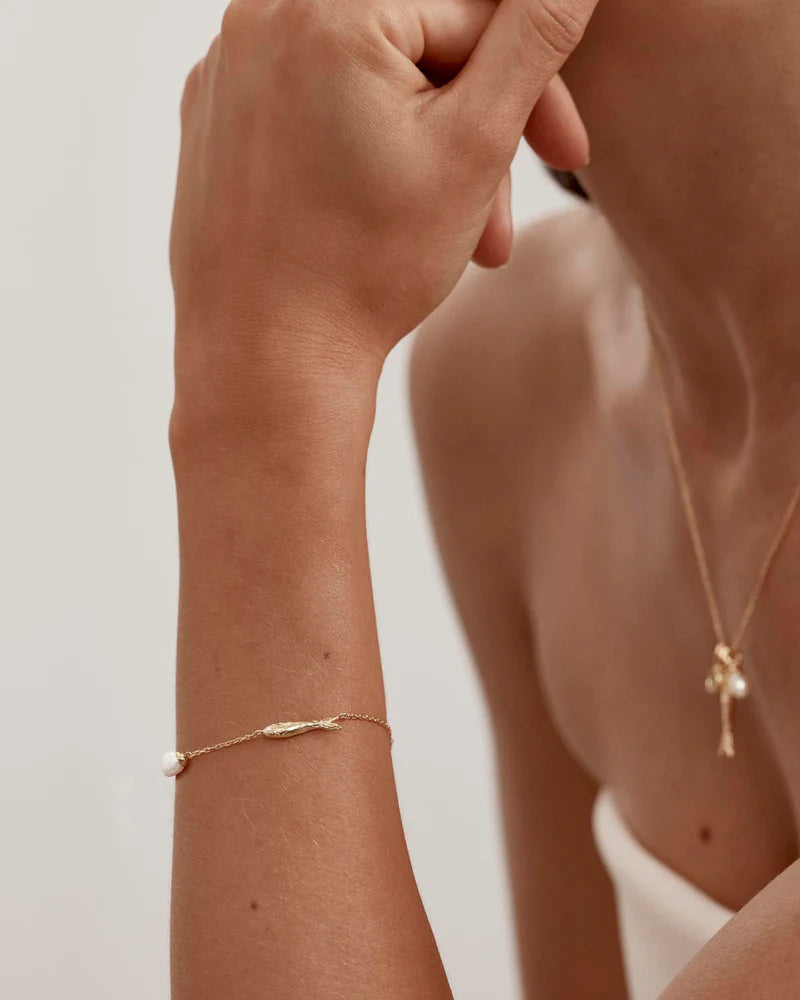 BY CHARLOTTE Wishing Bracelet | 18K Gold Vermeil
