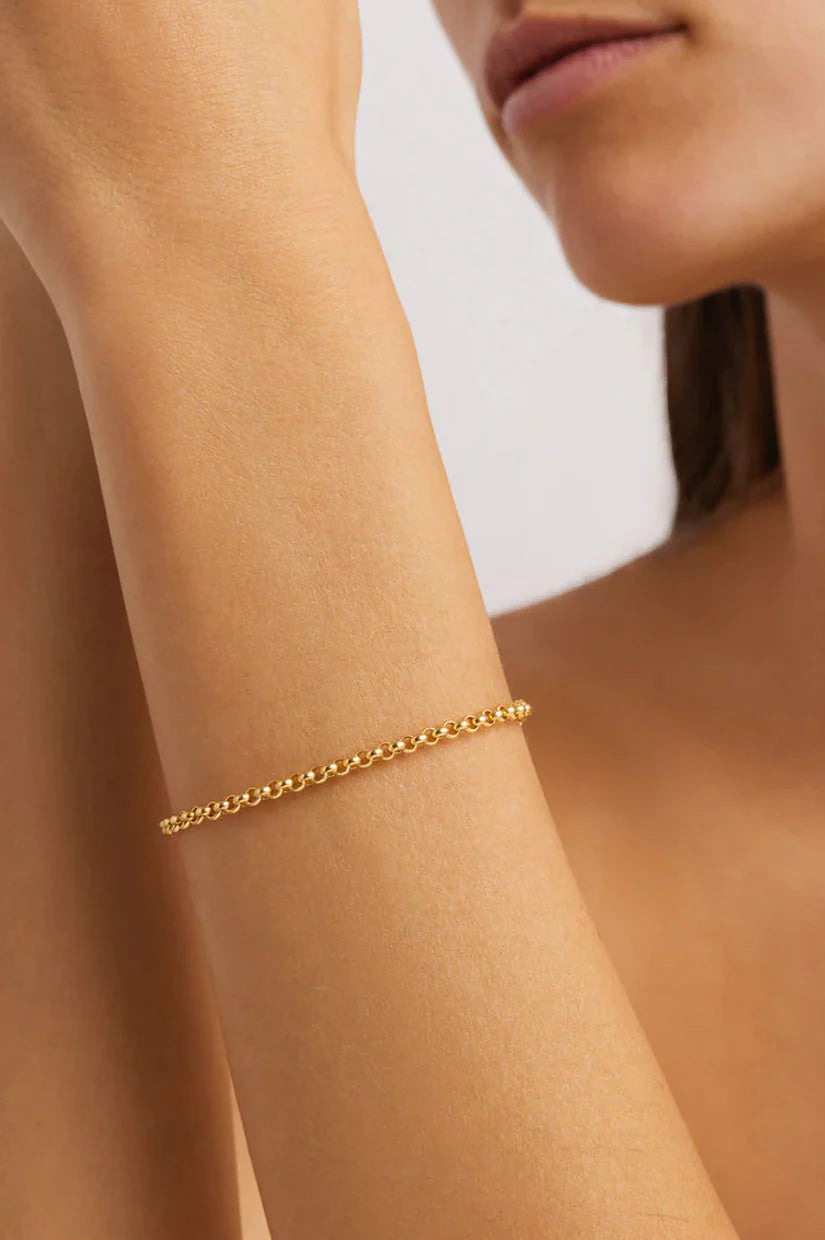 BY CHARLOTTE Belcher Chain Bracelet | Gold