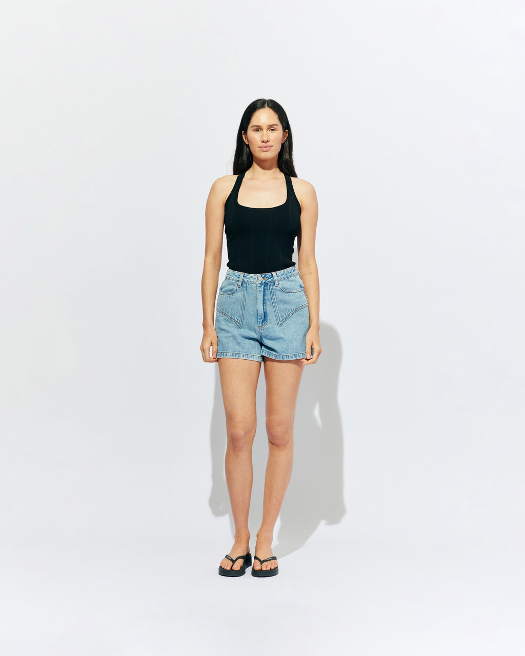 RUBY Clover Denim Short | Nineties