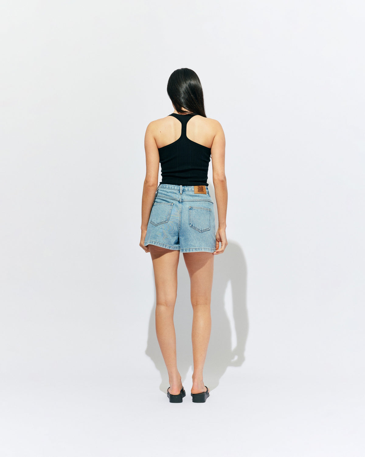 RUBY Clover Denim Short | Nineties