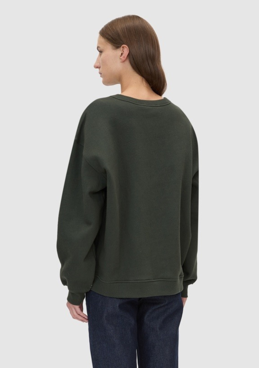 CAMILLA AND MARC Anca Graphic Sweater | Bottle Green
