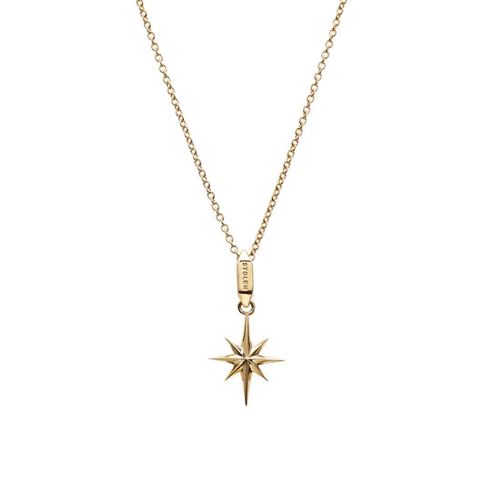 STOLEN GIRLFRIEND CLUB North Star Necklace | Gold Plated