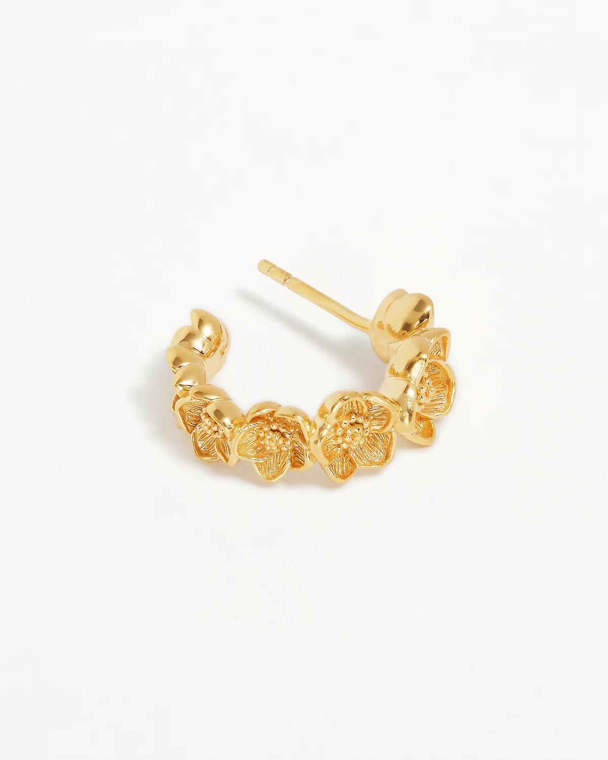 BY CHARLOTTE Bloom With Grace Hoops | Gold