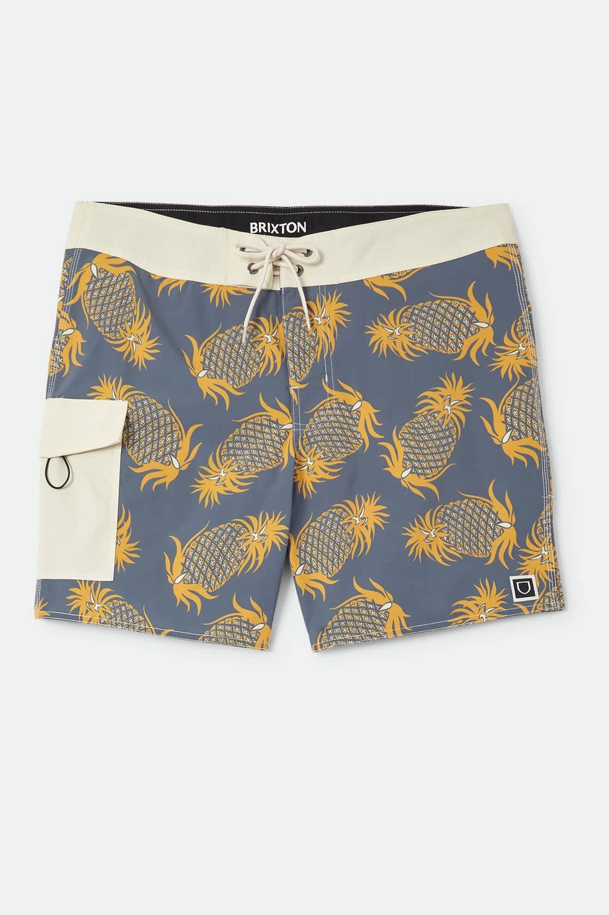 BRIXTON Classic Trunk 17 | Future Grey/Golden Pineapple
