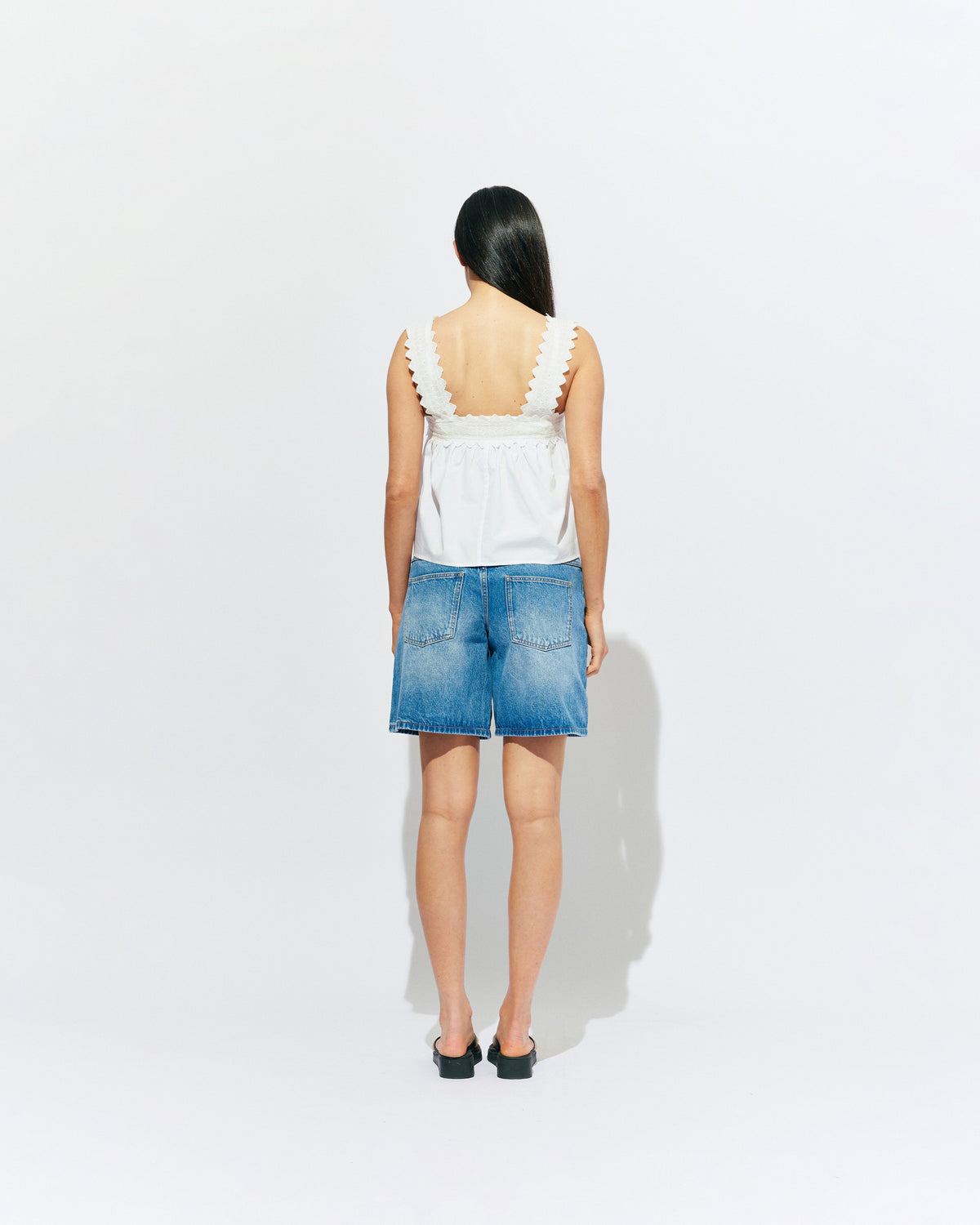 RUBY Elle Denim Short | Midtown Blue