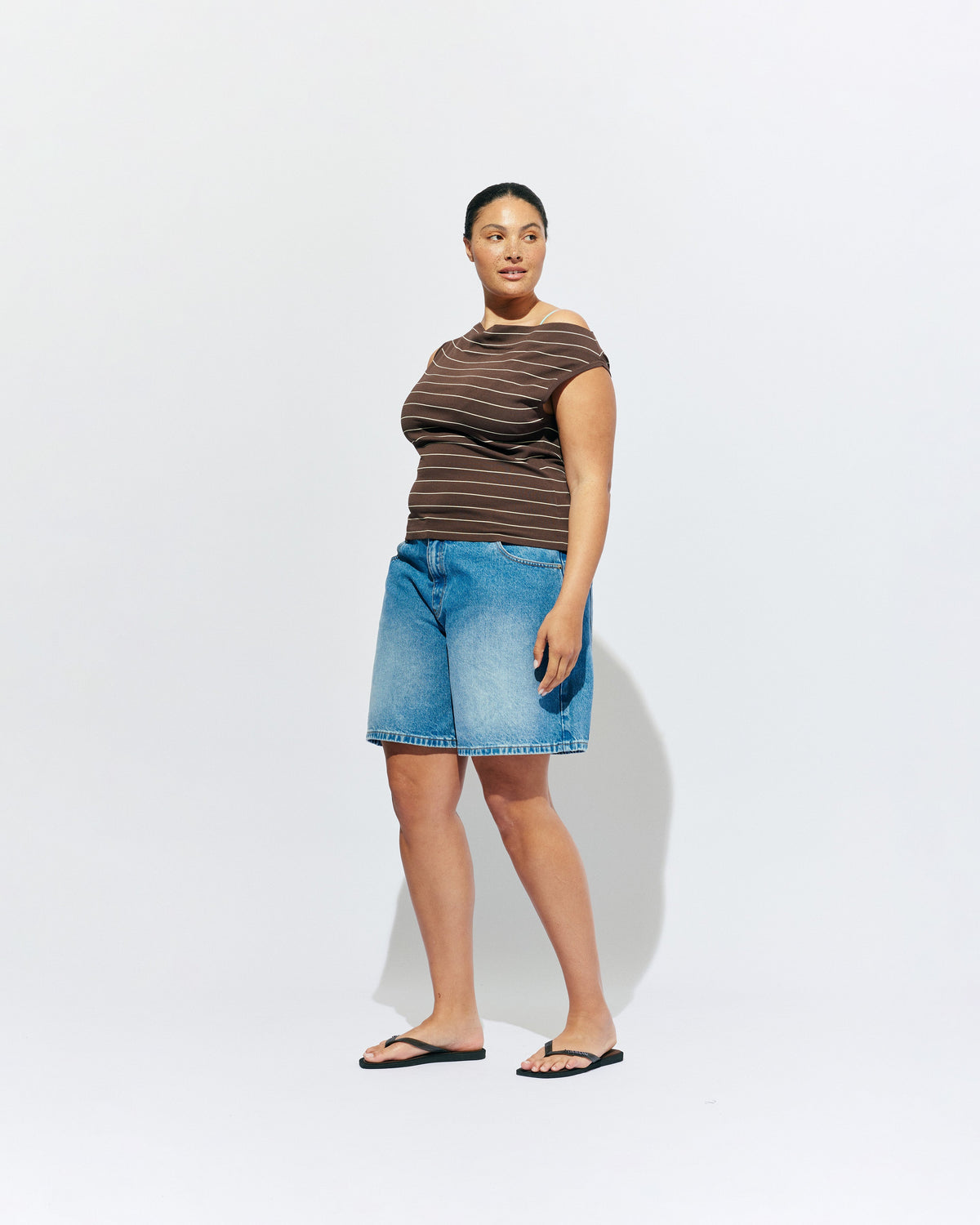 RUBY Elle Denim Short | Midtown Blue