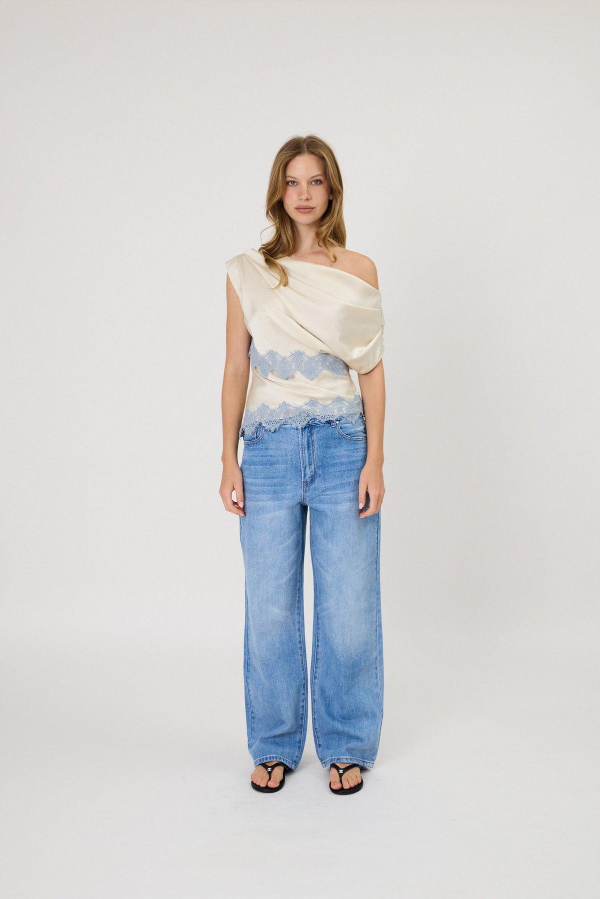 RMN STUDIOS Erica Top | Ivory