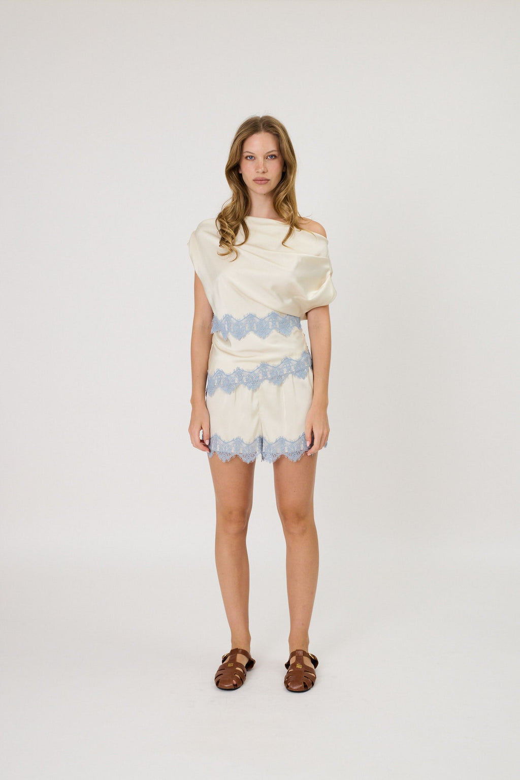 RMN STUDIOS Esme Shorts | Ivory