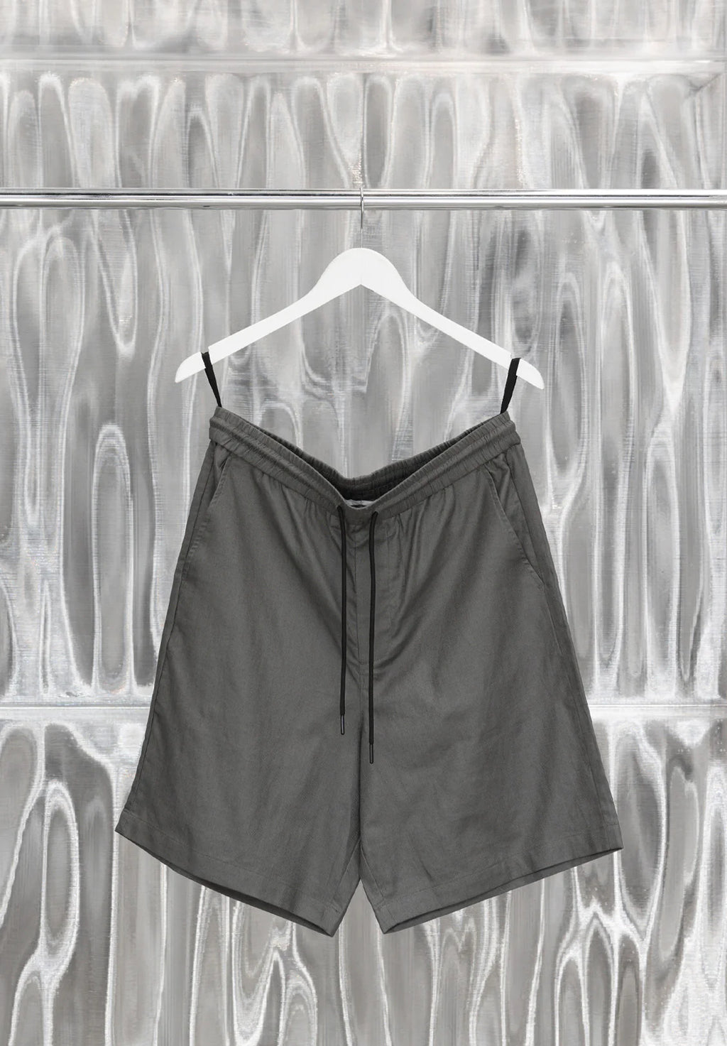 COMMONERS Linen Blend Studio Short | Fog