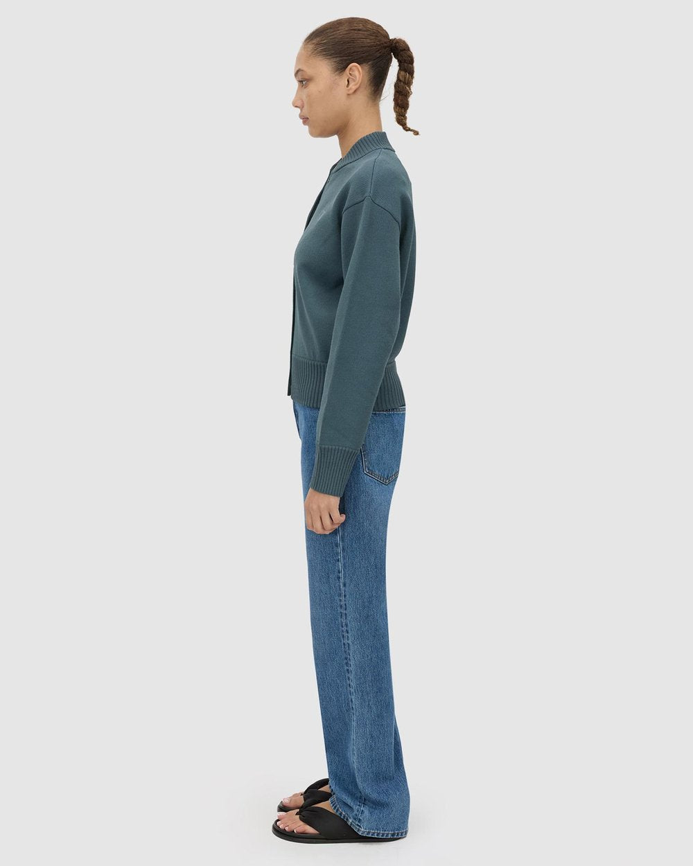 CAMILLA AND MARC Amedeo Knit Jacket | Charcoal Melange