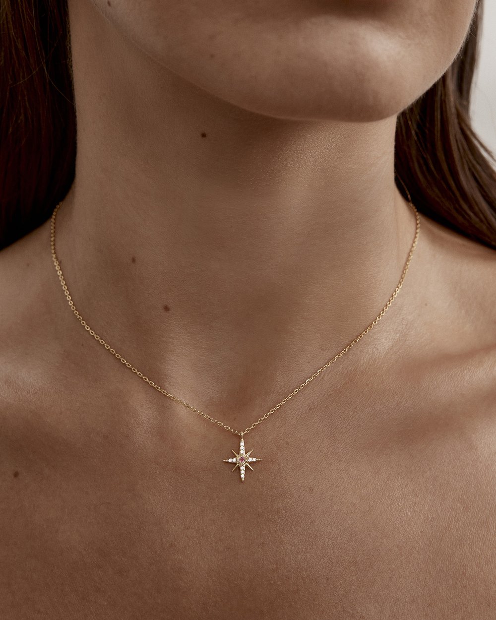 BY CHARLOTTE Starry Night Necklace | Gold