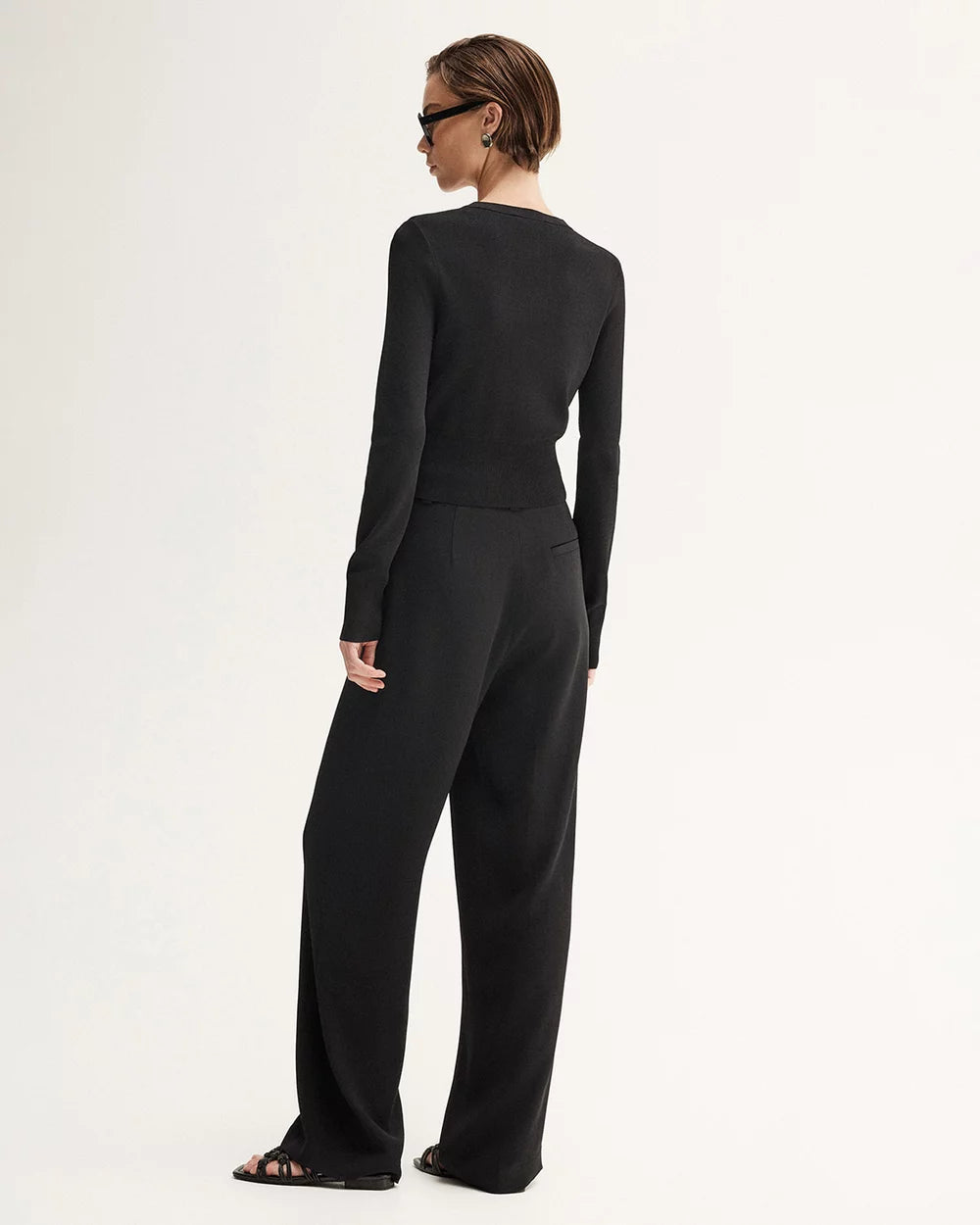 ELKA Penny Knit Cardigan | Black