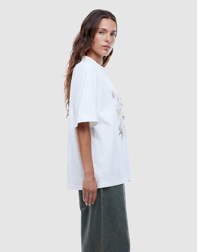 ENA PELLY Bouquet Tee | Vintage White