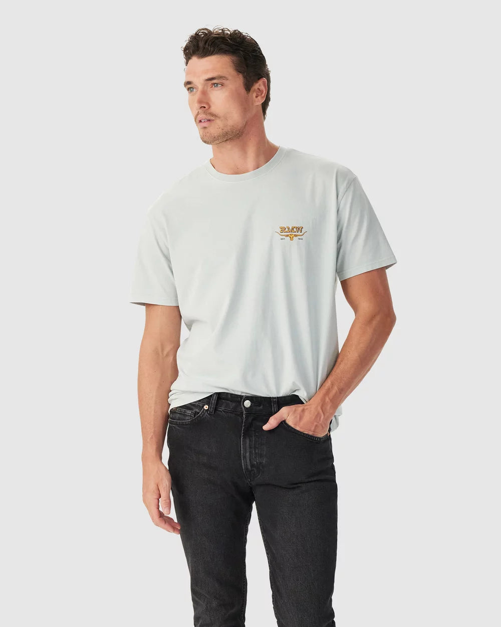 R.M. WILLIAMS Louth T-Shirt | Salt