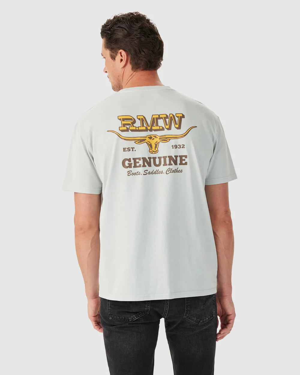 R.M. WILLIAMS Louth T-Shirt | Salt
