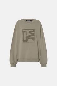 CAMILLA AND MARC Sonora Flocked Tracksuit Top | Clay